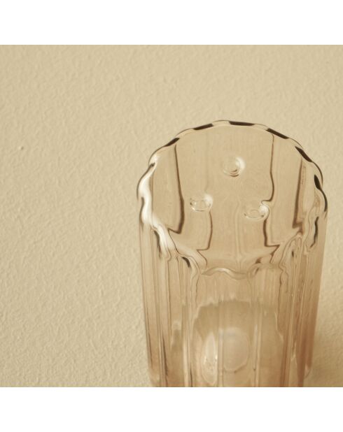 Saliera e pepiera Garda ambrata - 5x8 cm