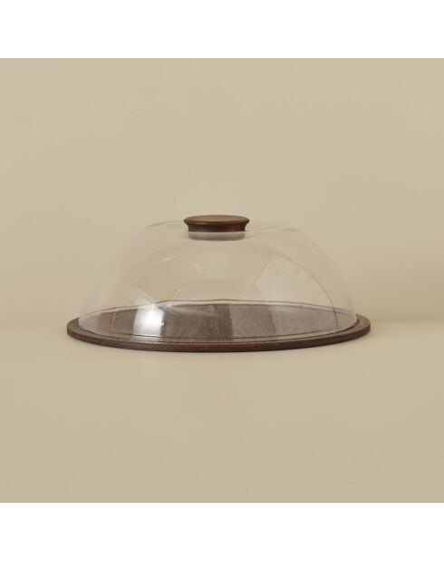 Cloche à gâteau Nora naturel - 29 cm