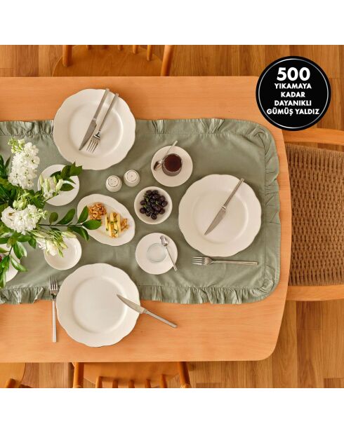 Set de desayuno Clover Silver - 26 piezas