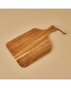 Tagliere in acacia naturale Blop - 20,5x34x1 cm