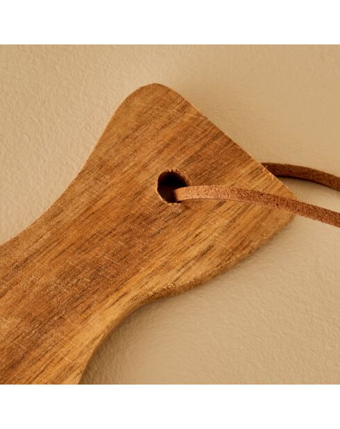 Tagliere in acacia naturale Blop - 20,5x34x1 cm