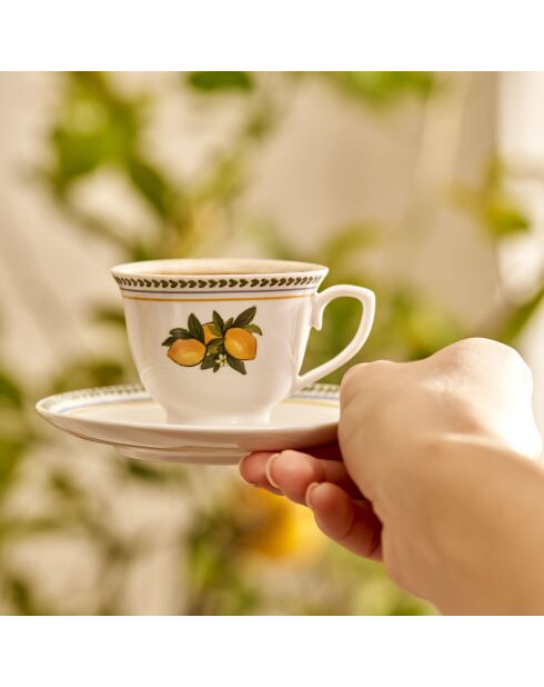 Set di 2 tazze da caffè Lemoncello multicolore