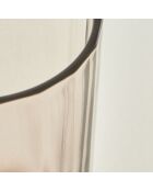 Vetro tagliato di colore marrone marrone - 345 cc