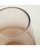 Set di 6 bicchieri da caffè color ambra