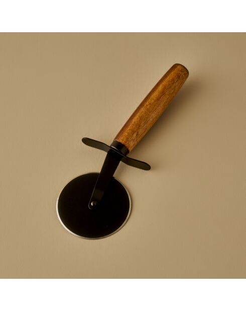 Assiettes de service pizza Slice naturelle - 42x30 cm