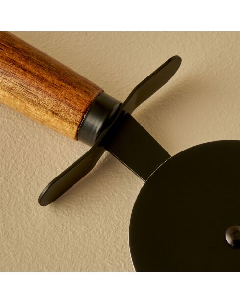 Assiettes de service pizza Slice naturelle - 42x30 cm