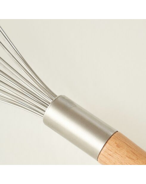 Frusta in acciaio inox grigio Orbit - 28x7,5x7,5 cm