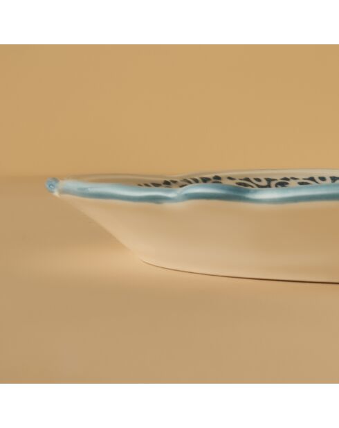 Assiette de service Mabel bleue - 32 cm