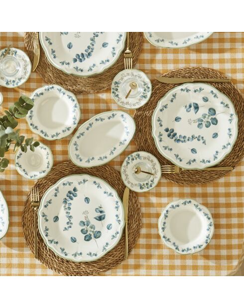 Set de desayuno verde Ocaliptus - 26 piezas