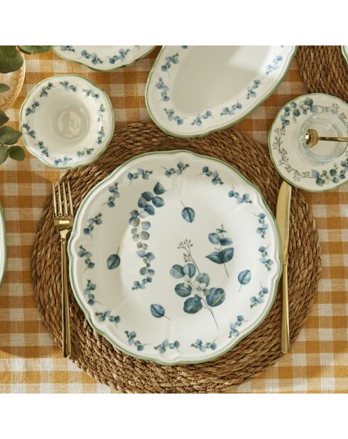 Set de desayuno verde Ocaliptus - 26 piezas