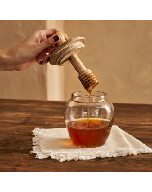 Barattolo per miele naturale Eden Glass - 600 ml - 10×15 cm