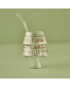 Vetro borosilicato multicolore Jolly Straw - 500 cc