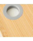 Tagliere Grace in bambù naturale - 28x21x1 cm