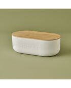 Portapane bianco Brid - 35x19x12 cm