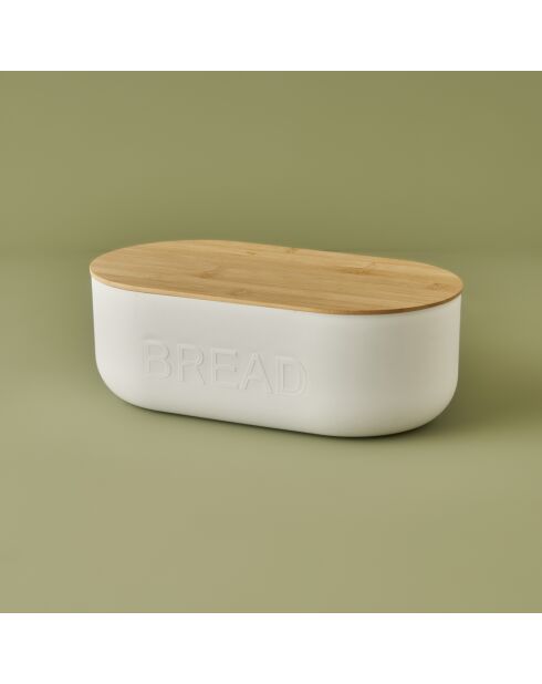 Portapane bianco Brid - 35x19x12 cm