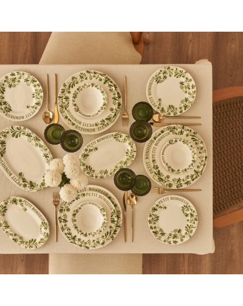 Le service de table Petit Bonheur - 44 pièces