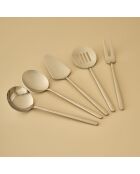 Lot de 5 couverts de service Siena argenté