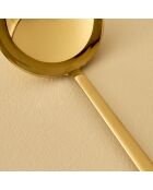 Lot de 5 couverts de service Siena doré