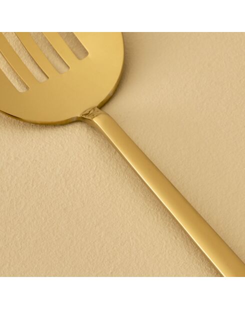 Lot de 5 couverts de service Siena doré
