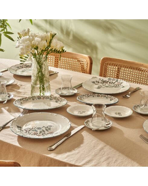 Set de desayuno Arno blue - 26 piezas