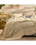 Set copriletto matrimoniale multicolore in jacquard Lemoncello - 220x240 cm