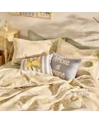 Set copriletto matrimoniale multicolore in jacquard Lemoncello - 220x240 cm