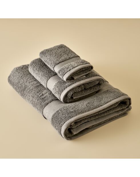 Dorita Premium Dunkles Badetuch, 50 x 90 cm