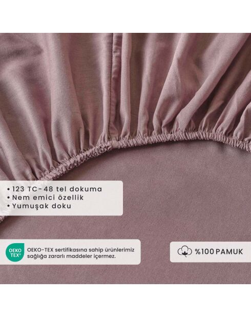 Lenzuolo elasticizzato basic king size antracite - 180x200x35 cm