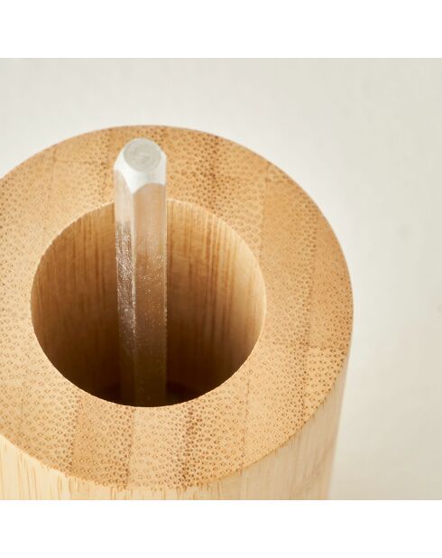 Trituratore Grace in bambù naturale - 17,5x4,5 cm