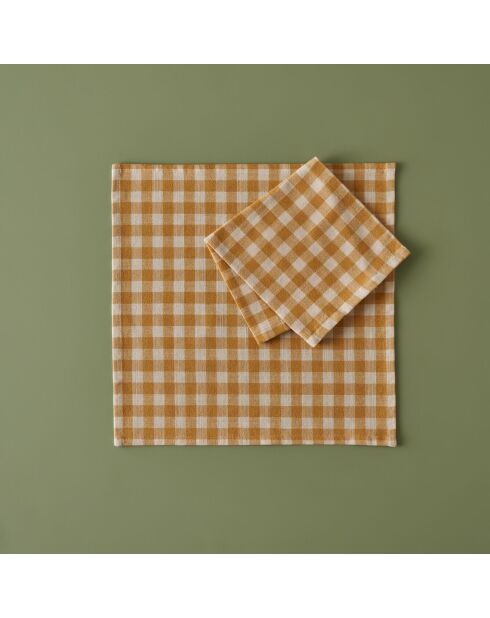 Pavia Senfserviette - 40x40 cm