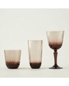 Vetro tagliato di colore marrone marrone - 320 cc