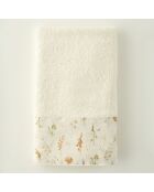 Toalla facial crema Floris - 50x90 cm