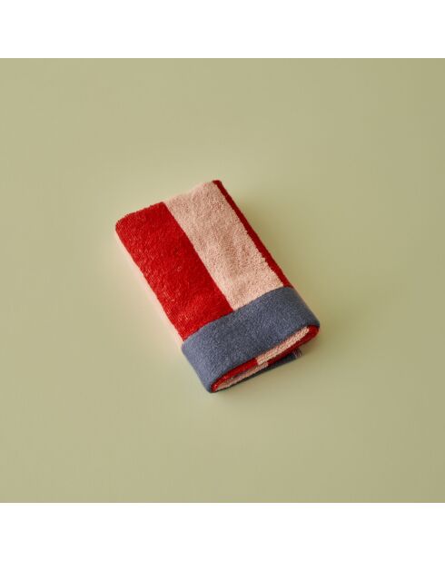 Asciugamano linea rossa - 30x50 cm