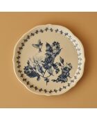 Assiette de service Vanessa bleue - 32 cm