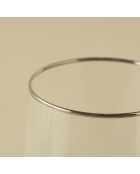 Hochwertiges silbernes Erfrischungsgetränkeglas - 365 cc