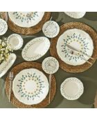 Set de desayuno verde Adelina - 26 piezas