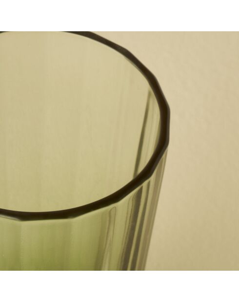 Colore Cut frisdrankglas groen - 345 cc