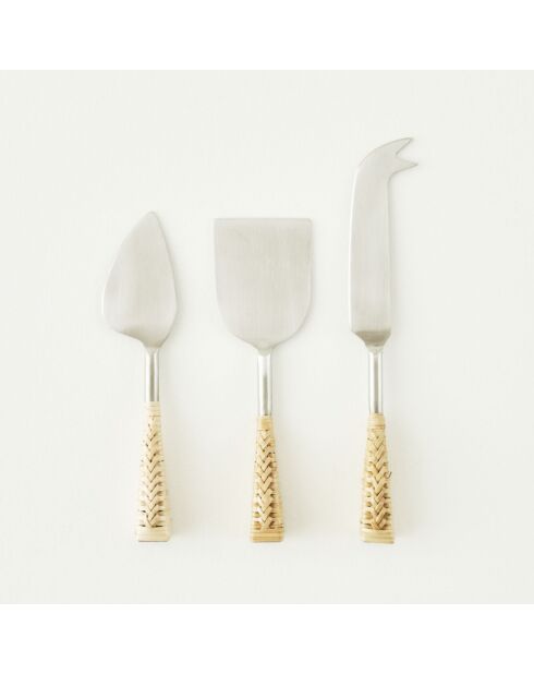 Set di coltelli da formaggio naturale Varna