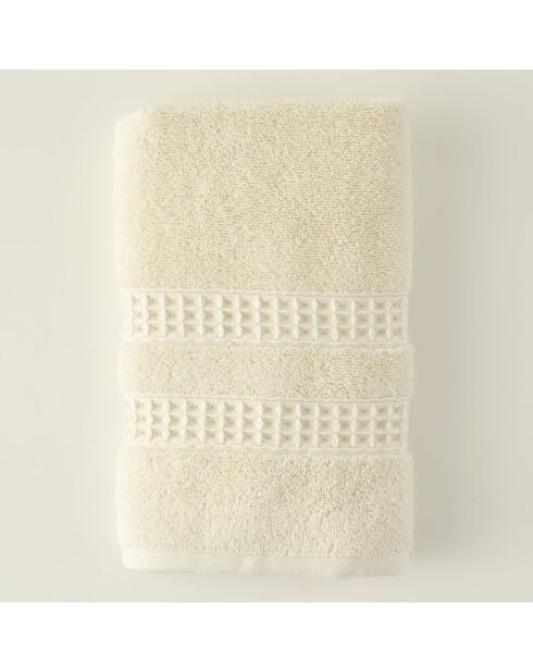 Peggy Cremefarbenes Gesichtstuch, 50 x 90 cm