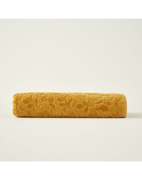 Jolia gelbes Badetuch - 90x150 cm