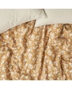 Copriletto matrimoniale Heather color senape - 200x220 cm