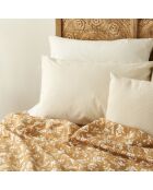 Copriletto matrimoniale Heather color senape - 200x220 cm