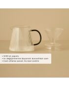 Cafetière à filtre Blaze naturelle - 520 cc