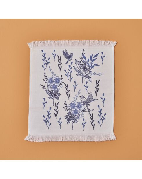 Set di 2 strofinacci da cucina blu - 40x50 cm