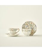 Set di 2 tazze da caffè Juliette multicolori