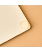 Tagliere in vetro blu bianco blu - 35x25 cm