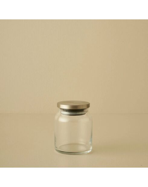Barattolo Jely in metallo con coperchio naturale - 290 cc
