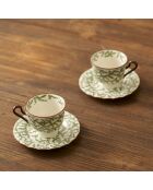 Set di 2 tazze da caffè Ivy multicolore