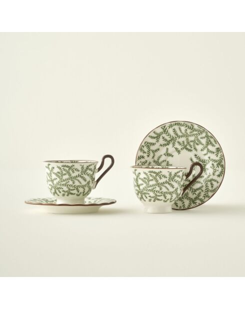 Set di 2 tazze da caffè Ivy multicolore