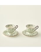 Set di 2 tazze da caffè Ivy multicolore